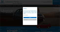 Desktop Screenshot of lynnwoodhondaoffers.com