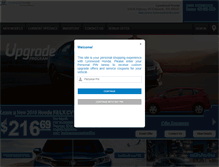Tablet Screenshot of lynnwoodhondaoffers.com
